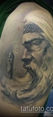 Veles tetoválásfotó (érték) - példa egy érdekes tetoválási rajzra - 015