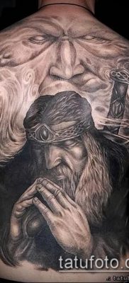 Veles tetoválásfotó (érték) - példa egy érdekes tetoválási rajzra - 010