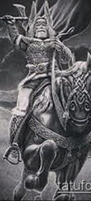 Veles tetoválásfotó (érték) - példa egy érdekes tetoválási rajzra - 002