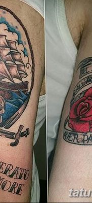 fotó tetoválás Jolly Roger kelt 2017. 09. 22 -én №021 - tetoválás Jolly Roger -