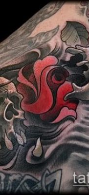 szél tetoválás fotó (jelentése) - példa egy érdekes tetoválási rajzra - 050