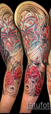 szél tetoválás fotó (érték) - példa egy érdekes tetoválási tervre - 046