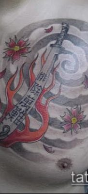 szél tetoválás fotó (jelentése) - példa egy érdekes tetoválási tervre - 043