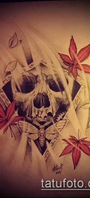 szél tetoválás fotó (jelentése) - példa egy érdekes tetoválási tervre - 038