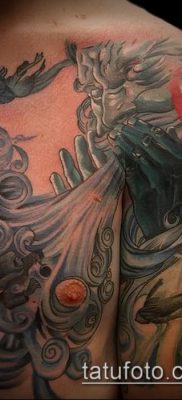 szél tetoválás fotó (jelentése) - példa egy érdekes tetoválási rajzra - 033