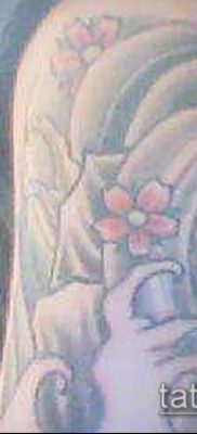 szél tetoválás fotó (érték) - egy példa egy érdekes tetoválás tervezésre - 032