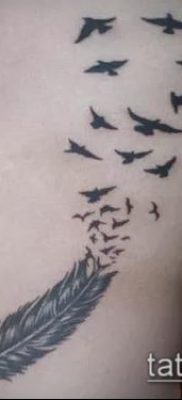 szél tetoválás fotó (jelentése) - példa egy érdekes tetoválási rajzra - 030