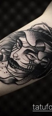 szél tetoválás fotó (jelentése) - példa egy érdekes tetoválási tervre - 029