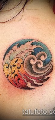 szél tetoválás fotó (jelentése) - példa egy érdekes tetoválási tervre - 025