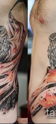 szél tetoválás fotó (jelentése) - példa egy érdekes tetoválási tervre - 011