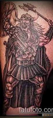 fotó egy viking tetoválásról (tetoválás) (érték) - példa rajz - 090