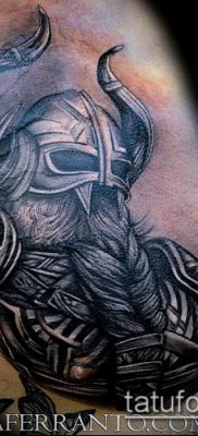 fotó egy viking tetoválásról (tetoválás) (érték) - példa rajz - 084