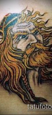 fotó egy viking tetoválásról (tetoválás) (érték) - példa rajz - 080