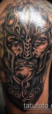 fotó egy viking tetoválásról (tetoválás) (érték) - példa rajz - 079