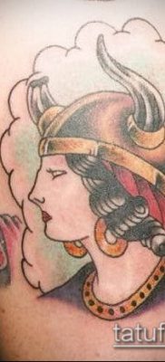 fotó egy viking tetoválásról (tetoválás) (érték) - példa rajz - 068