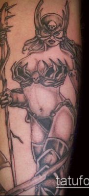 fotó egy viking tetoválásról (tetoválás) (érték) - példa rajz - 064