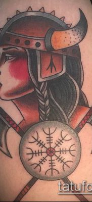 fotó egy viking tetoválásról (tetoválás) (érték) - példa rajz - 059