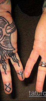 fotó egy viking tetoválásról (tetoválás) (érték) - példa rajz - 055