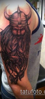 fotó egy viking tetoválásról (tetoválás) (érték) - példa rajz - 046