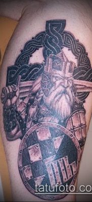 fotó egy viking tetoválásról (tetoválás) (érték) - példa rajz - 043