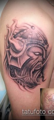 fotó egy viking tetoválásról (tetoválás) (érték) - példa rajz - 039