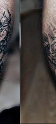 fotó egy viking tetoválásról (tetoválás) (érték) - példa rajz - 019