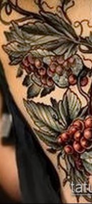 Снимка на татуировка на грозде - 20062017 - пример - 008 Tattoo grapes_