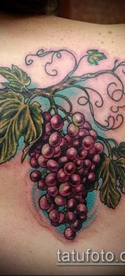 Снимка на татуировка на грозде - 20062017 - пример - 009 Tattoo grapes_