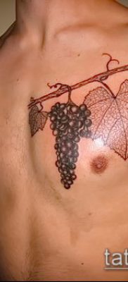 Снимка на татуировка на грозде - 20062017 - пример - 035 Tattoo grapes_