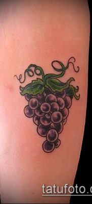 Снимка на татуировка на грозде - 20062017 - пример - 042 Tattoo grapes_