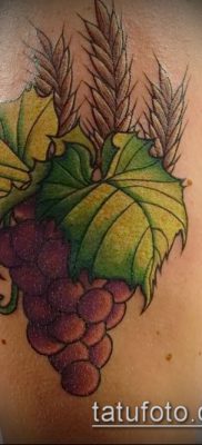Снимка на татуировка на грозде - 20062017 - пример - 052 Tattoo grapes_