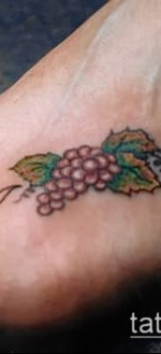 Снимка на татуировка на грозде - 20062017 - пример - 064 Tattoo grapes_