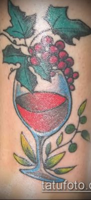 Снимка на татуировка на грозде - 20062017 - пример - 068 Tattoo grapes_