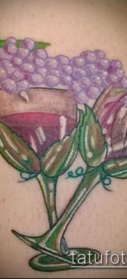 Снимка на татуировка на грозде - 20062017 - пример - 079 Tattoo grapes_