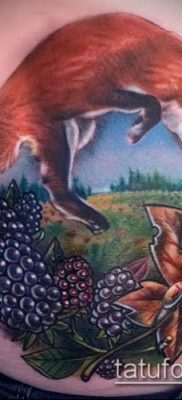 Снимка на татуировка на грозде - 20062017 - пример - 083 Tattoo grapes_