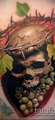 Снимка на татуировка на грозде - 20062017 - пример - 093 Tattoo grapes_