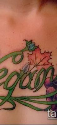 Снимка на татуировка на грозде - 20062017 - пример - 094 Tattoo grapes_