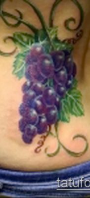 Снимка на татуировка на грозде - 20062017 - пример - 096 Tattoo grapes_