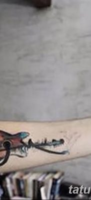 Снимка на татуировка за виолончело от 04.08.2018 №017 - татуировка виолончело -