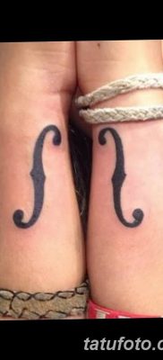 Снимка на татуировка за виолончело от 04.08.2018 №024 - татуировка виолончело -