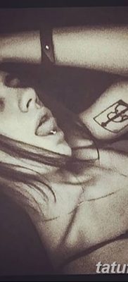 Снимка на татуировка за виолончело от 04.08.2018 №068 - татуировка виолончело -