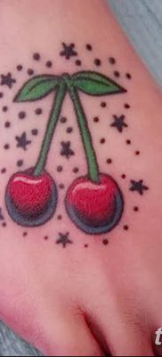 снимка на черешова татуировка от 21.04.2018 # 137 - черешови татуировки -