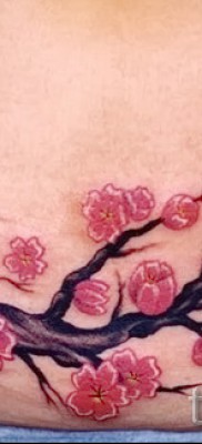 cseresznyevirágos tetoválások - példák a tetoválásokra a 30012016 -os fotón 7