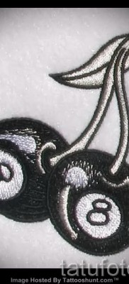 fekete cseresznye tetoválás - példák a tetoválásokra a 30012016 -os fotón 1