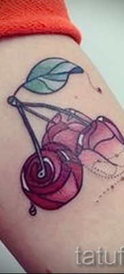 cseresznye jég tetoválás - példák a tetoválásokra a 30012016 -os fotón 4