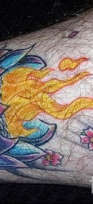 cseresznye tűzön tetoválás - példák a tetoválásokra a 30012016 -os fotón 3