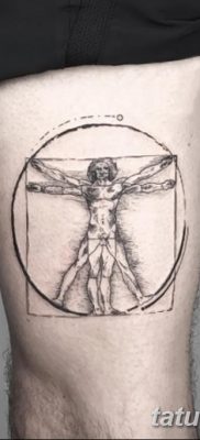 fotó tetoválás vitruvi férfi kelt 2017.12.07. №146 - vitruvi férfi tetoválás -