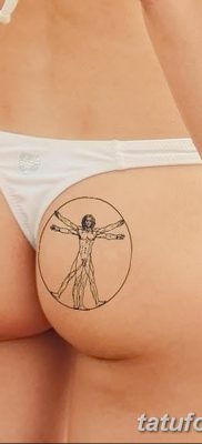 fotó tetoválás vitruvi férfi kelt 2017.12.07. №012 - vitruviai férfi tetoválás -