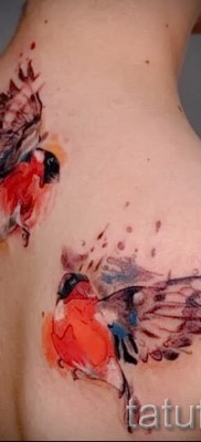 татуировка на врабче - фотопримери за татуировки от 07122015 9
