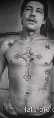 снимка на татуировка на крадливи звезди (татуировка) (стойност) - примерна рисунка - 023